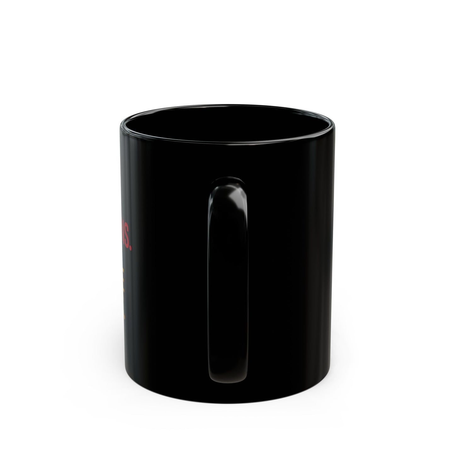 Trader's Logic Black Coffee Mug - Motivational Coffee Cup, Perfect Gift for Stock Traders, Emotions vs Logic, Daily Motivation, 11oz, 15oz