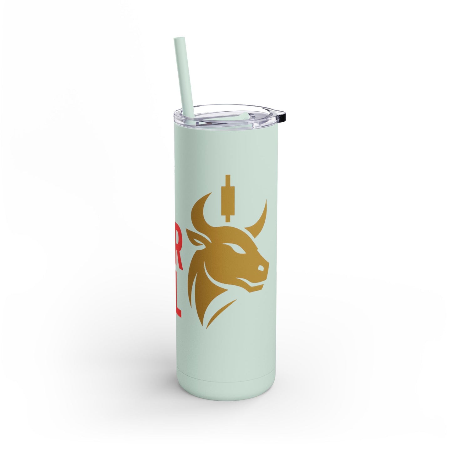 20oz Matte Tumbler for Traders – Insulated Coffee & Travel Mug, Unique Gift for Hustlers & Finance Lovers
