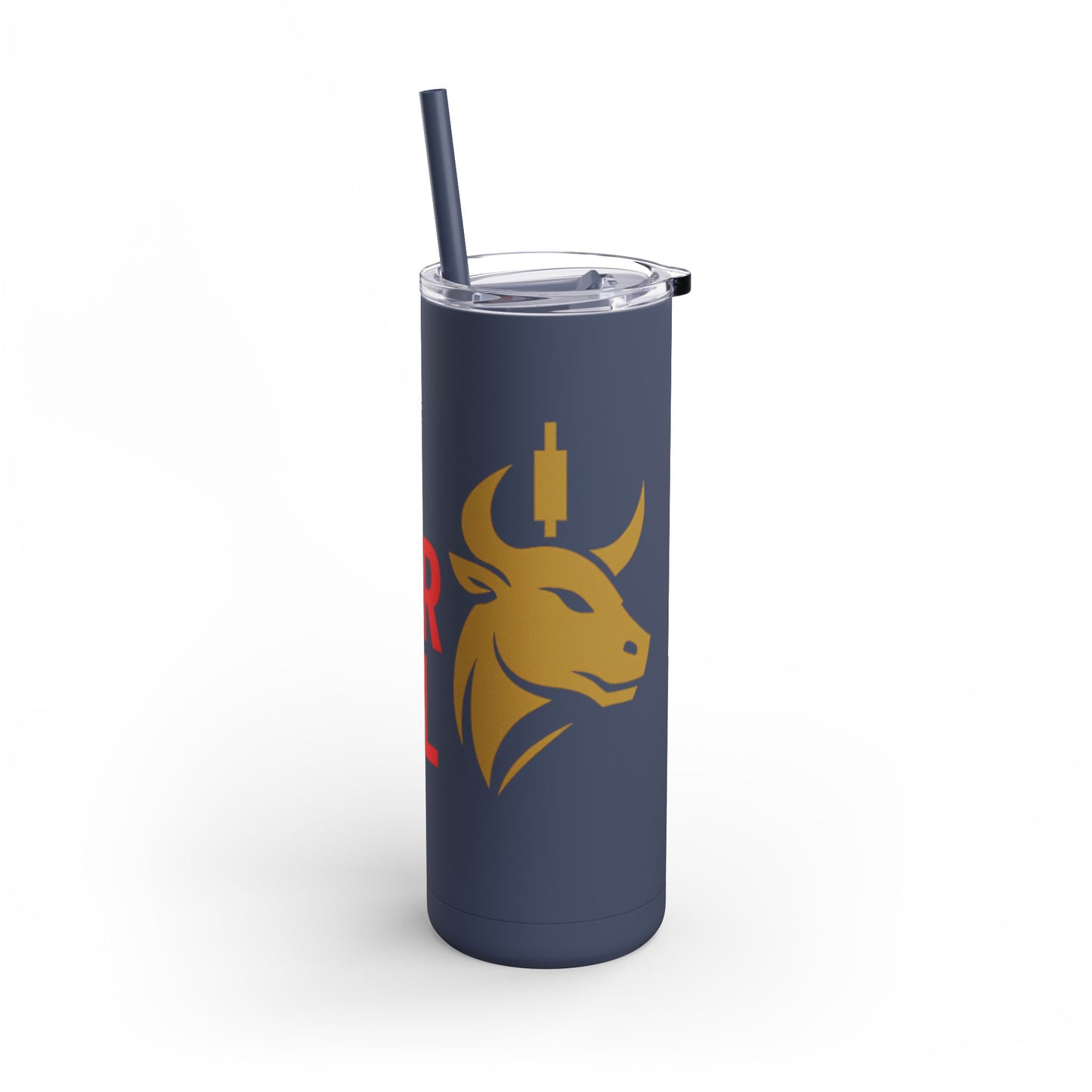 20oz Matte Tumbler for Traders – Insulated Coffee & Travel Mug, Unique Gift for Hustlers & Finance Lovers