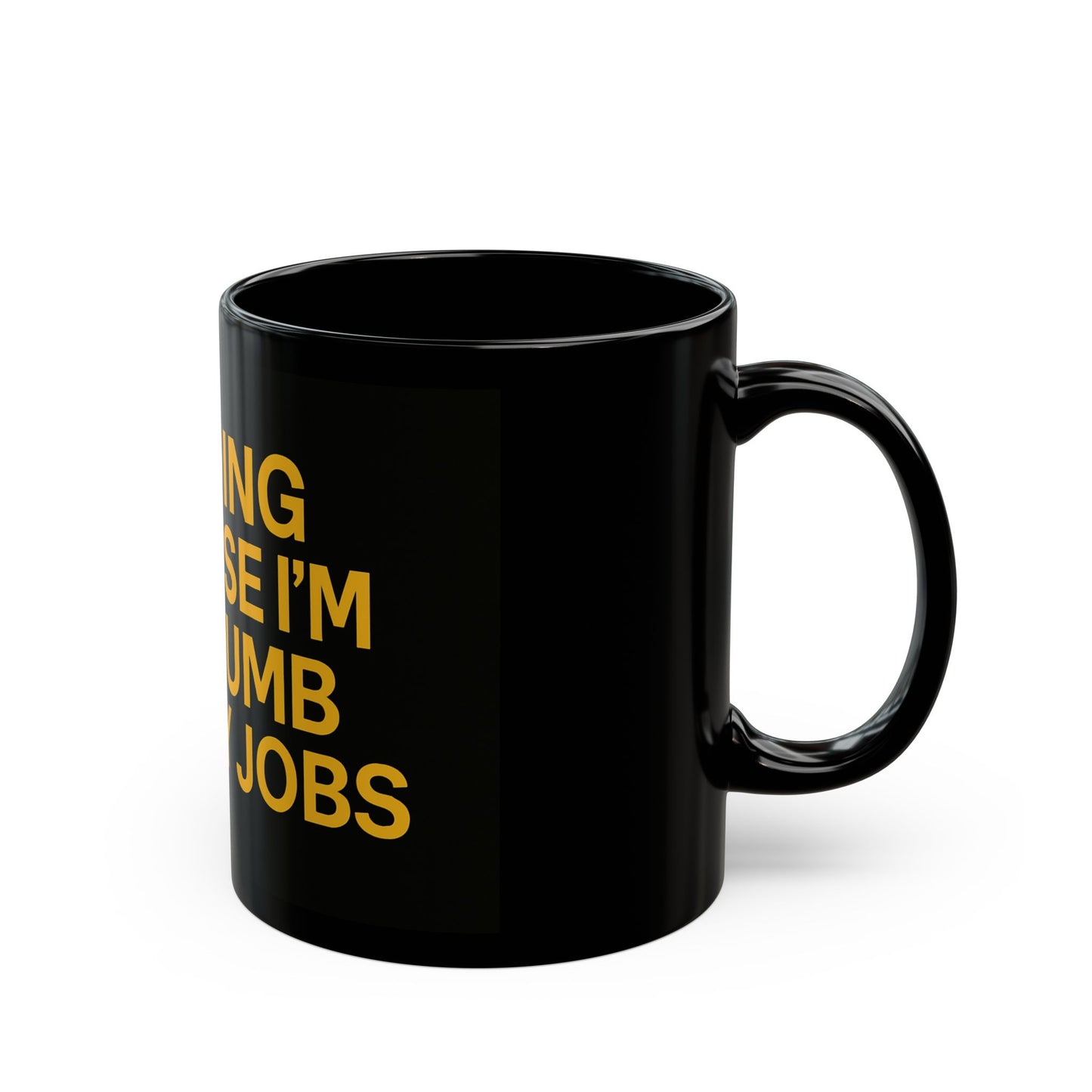 Funny Trading Mug – Daydreaming Trader Gift, Black Ceramic Coffee Cup, Office Humor Desk Accessory