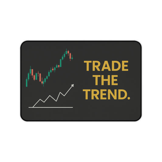Trader Desk Mat – Motivational Trading Pad for Focus & Precision | Non-Slip, Durable, Bold Design