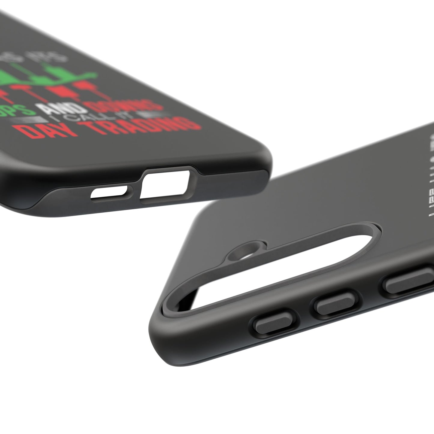 Stylish Phone Case for Day Traders, Life Has Its Ups and Downs, Unique Gift for Traders, Trendy Tech Accessories, iPhone Cover