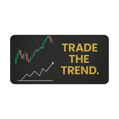 Trader Desk Mat – Motivational Trading Pad for Focus & Precision | Non-Slip, Durable, Bold Design