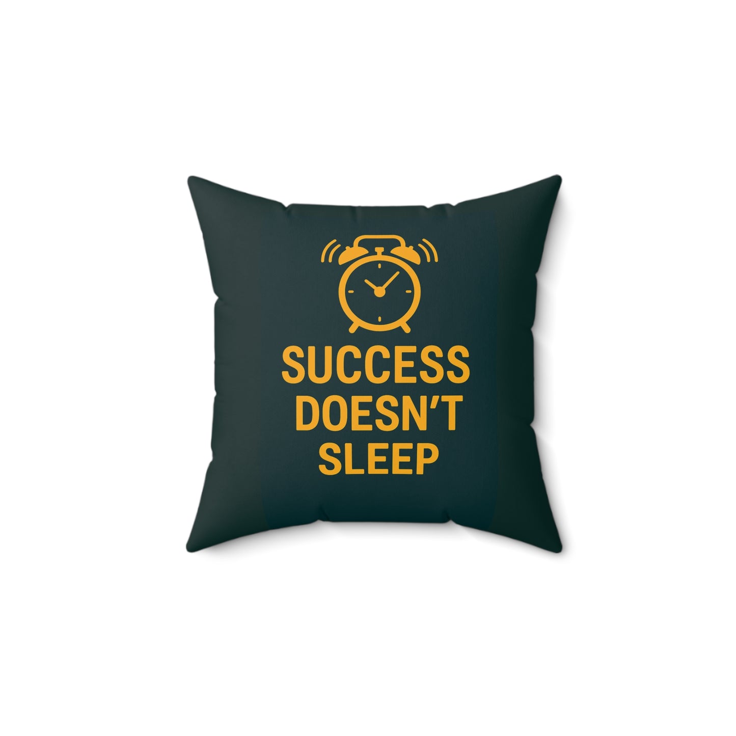 Motivational Quote Pillow – Inspirational Cushion for Entrepreneurs & Home Offices, Square Throw Pillow for Success Mindset, Gift for Dreamers