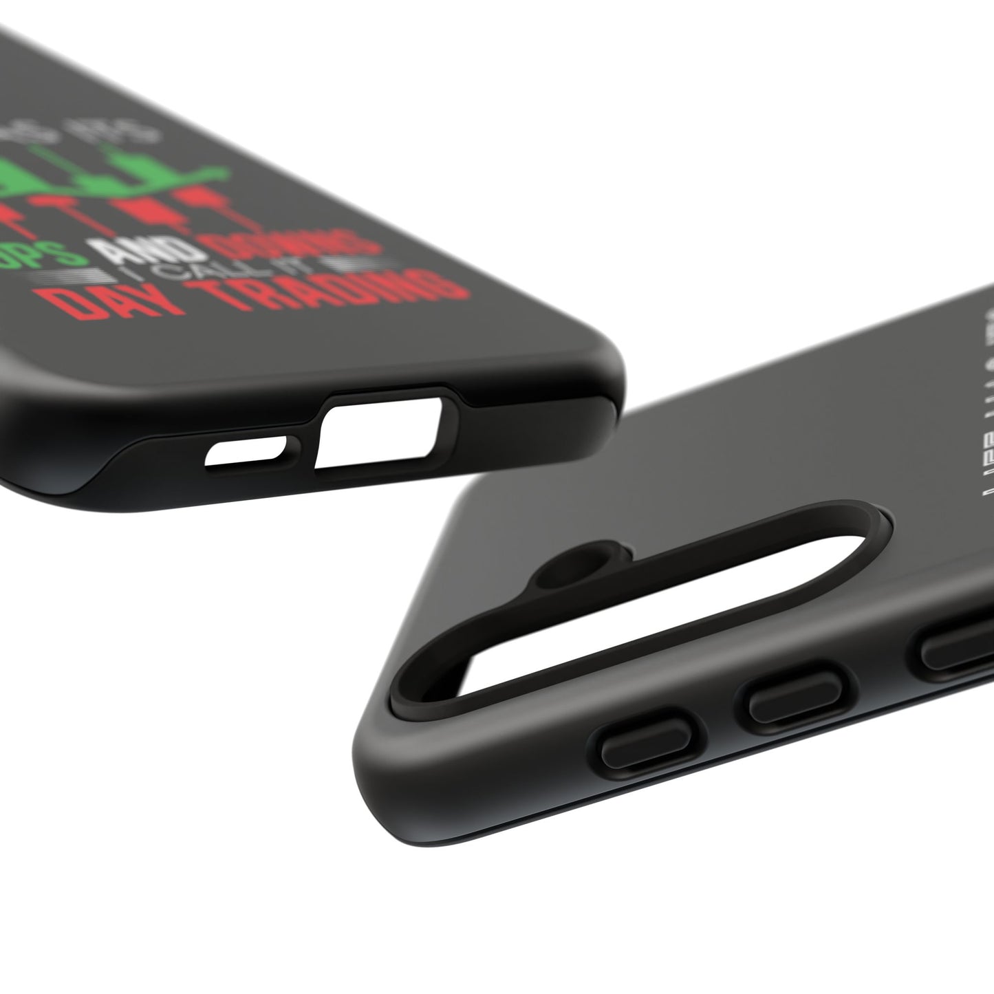 Stylish Phone Case for Day Traders, Life Has Its Ups and Downs, Unique Gift for Traders, Trendy Tech Accessories, iPhone Cover